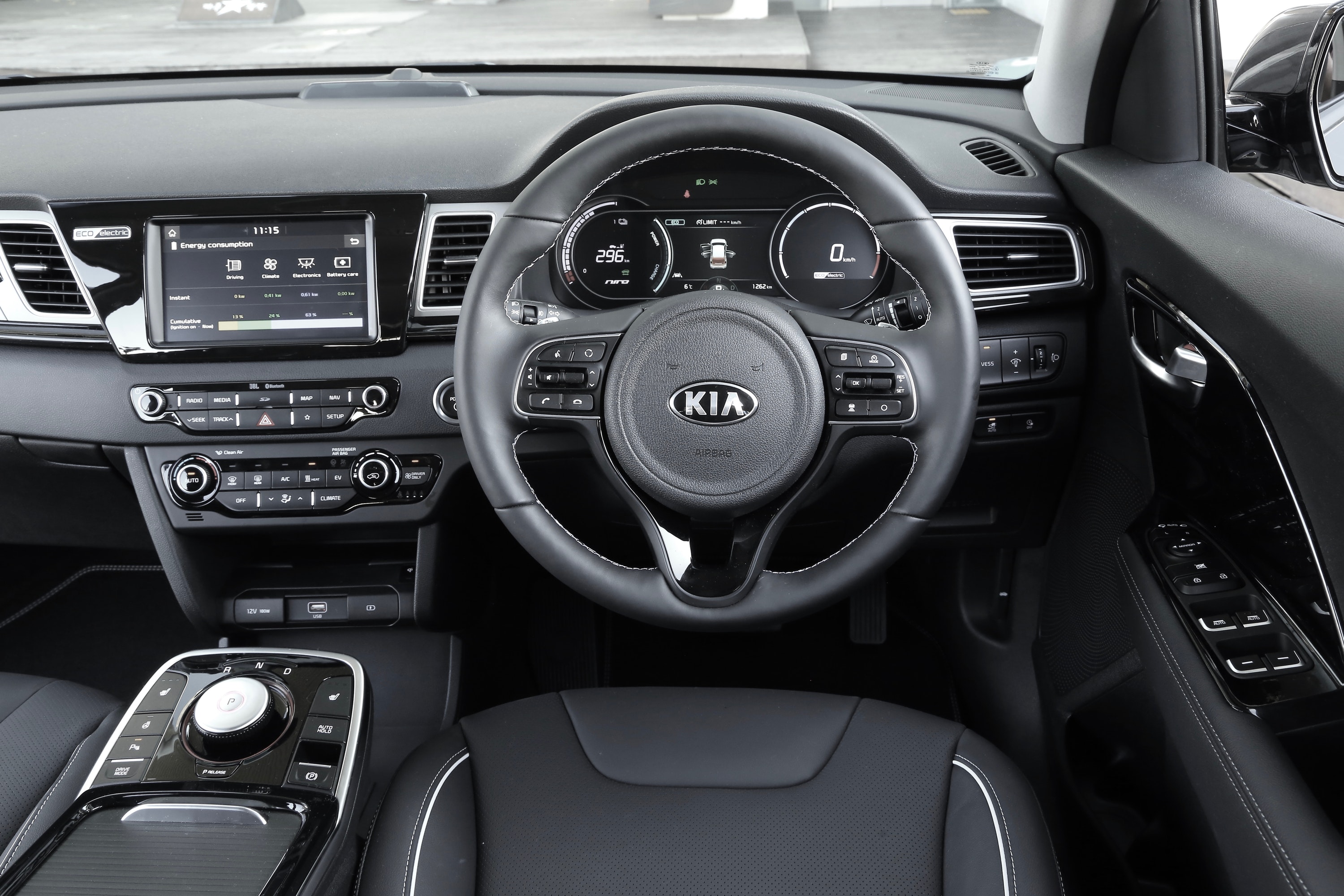 Interior of Kia e-Niro